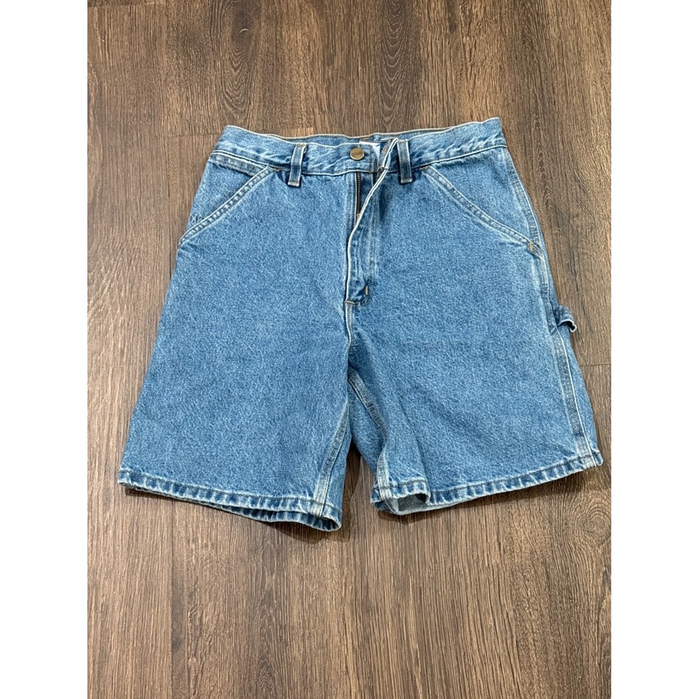 Vintage 2001 Carhartt B29 STW Carpenter Shorts Mens 30 Stonewash Denim Y2K